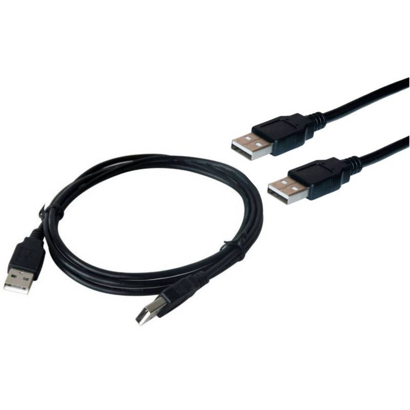 Cable USB 2.0 macho a mano 1.5 metros Cable USB 2.0 macho a mano 1.5 metros