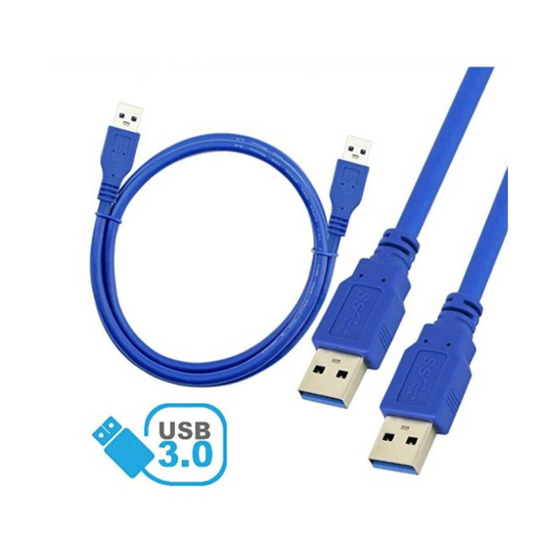 Cable USB 3.0 macho a macho 60cm