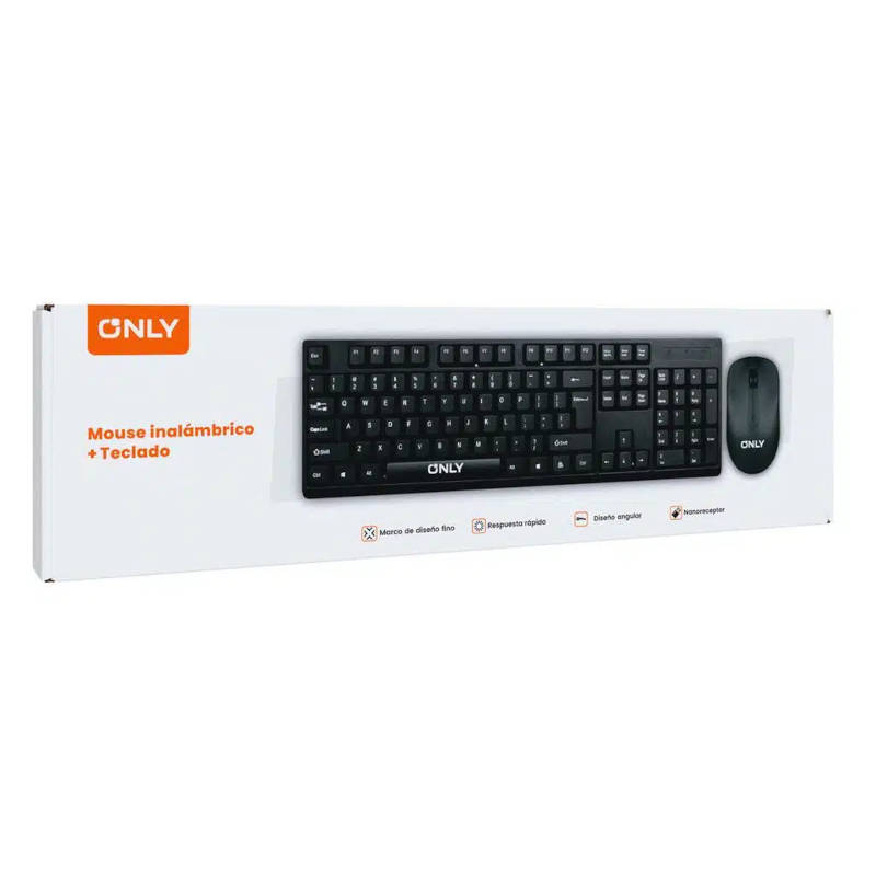 Combo teclado y mouse Only Modo-732 - Imagen de caja