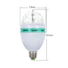 Foco giratorio bolichero Led RGB Hytoshy - foco - vista de frente