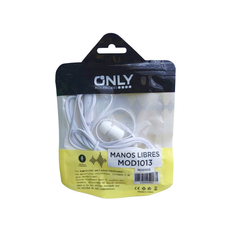 Manos libres Only MOD1013 - 2 Manos libres Only MOD1013 rompeoídos