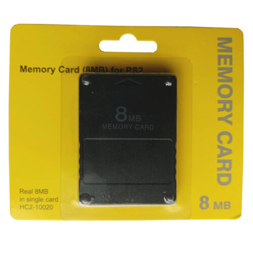 Memory Card para PS2 8MB version blíster ancho