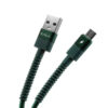 Cable USB Hulk V8 (microUSB) – Xaea – verde - puntas