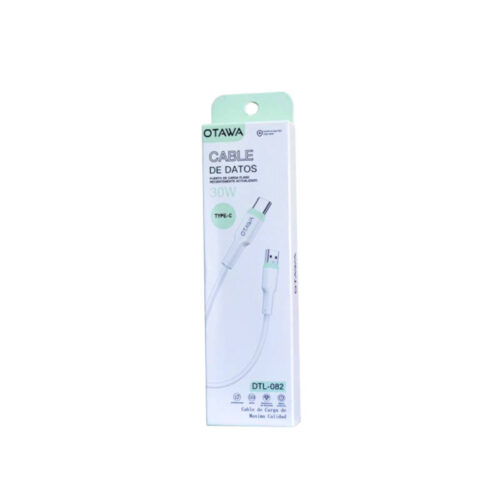 Cable de datos USB a tipo C Otawa 1 metro 30w