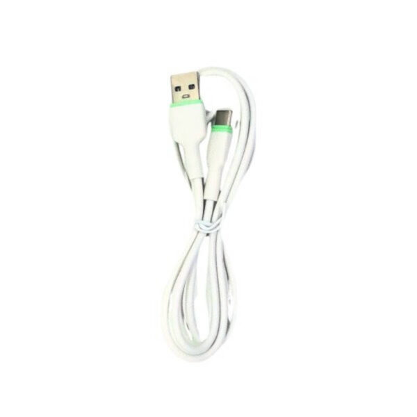 Cable de datos USB a tipo C Otawa 1 metro 30w - cable enrollado