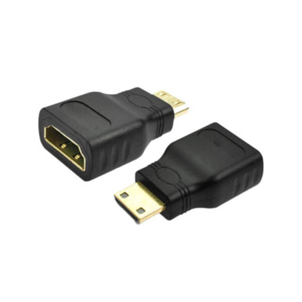 Adaptador Mini HDMI macho a HDMI hembra Adaptador Mini HDMI macho a HDMI hembra