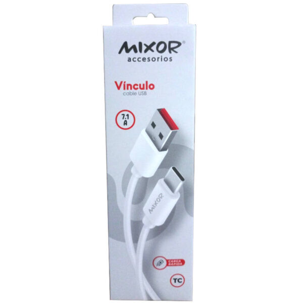 Cable USB tipo C Vínculo Mixor Cable USB tipo C Vínculo Mixor