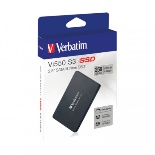 Disco SSD 256GB Verbatim - caja