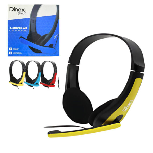 Auricular con micrófono Dinax DX-AU2MICRO