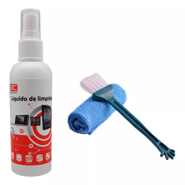 Kit para limpieza de pantallas GTC ADG-002 - contenido del blíster Kit para limpieza de pantallas GTC ADG-002 - contenido del blíster