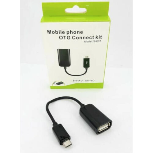 Cable OTG micro USB con alimentación S-K07
