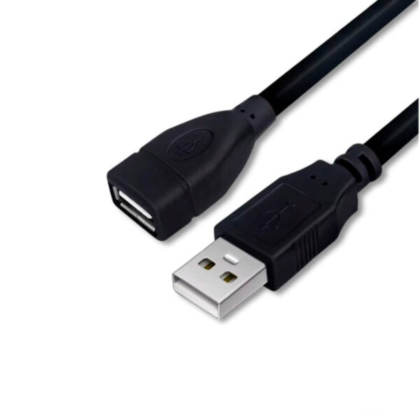 Cable alargue USB 2.0 AM-AH 1.8 metros Kolke - extremos del cable Cable alargue USB 2.0 AM-AH 1.8 metros Kolke - extremos del cable