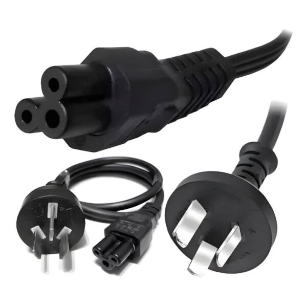 Cable power tipo trébol o Mickey 220v 1.8 metros
