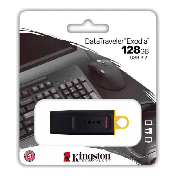 Pendrive Kingston DataTraveler Exodia DTX 128GB – USB 3.2 - producto en blister Pendrive Kingston DataTraveler Exodia DTX 128GB – USB 3.2 - producto en blister