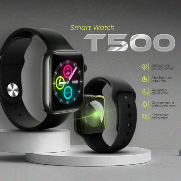 Reloj smartwatch T500 - características