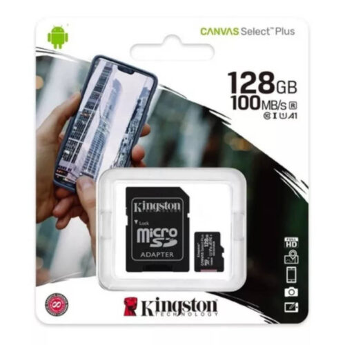 Tarjeta de memoria microSD Kingston Canvas Select Plus 128GB