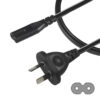 Cable power tipo 8 - extremos del cable
