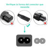 Cable power tipo 8 - selección correcta
