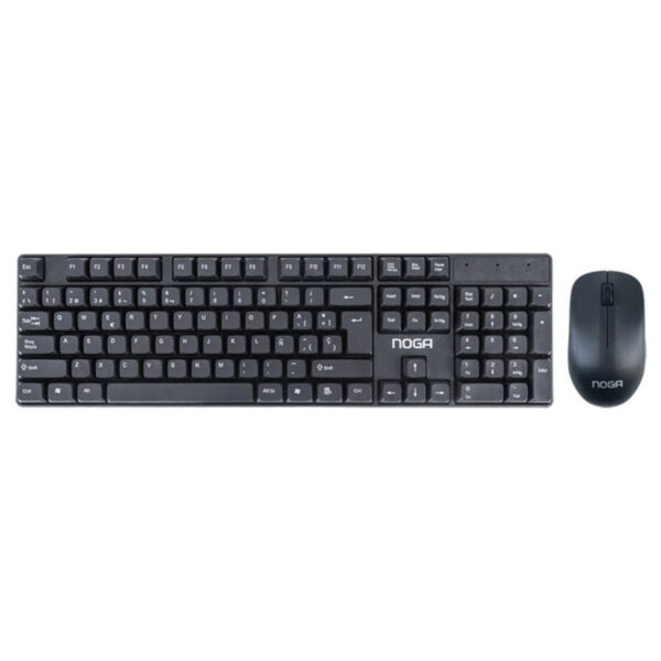 Combo teclado y mouse inalámbrico Noga S5550 - vista superior