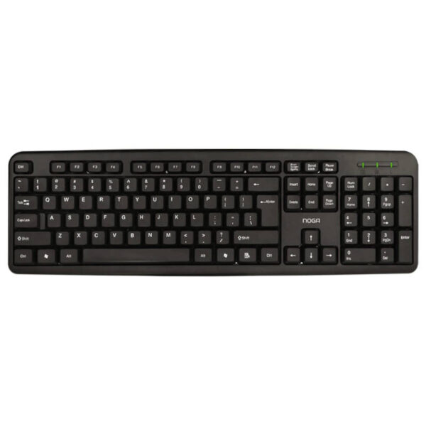 Teclado USB Noga NKB-78011 - vista de frente