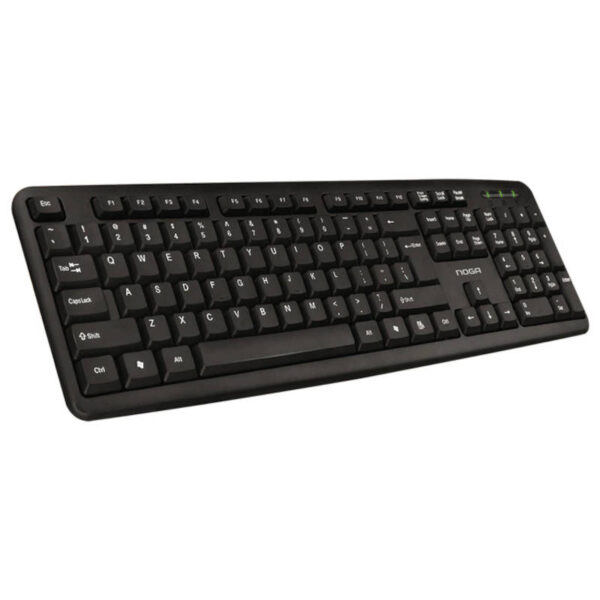 Teclado USB Noga NKB-78011 - vista lateral