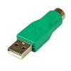 Adaptador USB macho a PS2 hembra - vista del conector USB