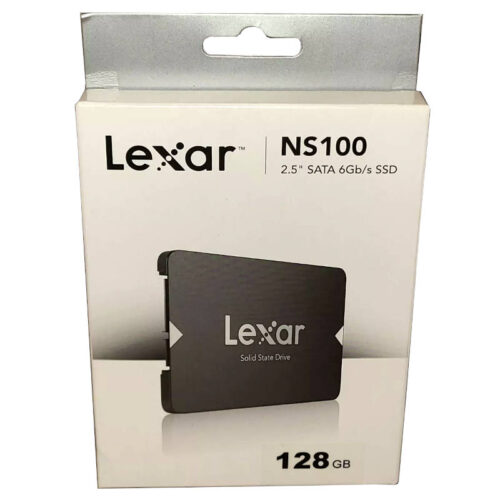 Disco sólido SSD 128GB Lexar NS100 - caja - frente
