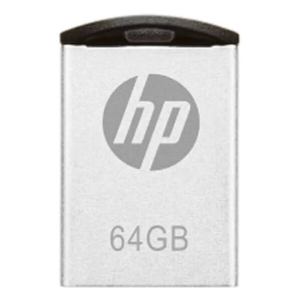 Pendrive 64GB HP v222w – USB 2.0 - vista de frente Pendrive 64GB HP v222w – USB 2.0 - vista de frente