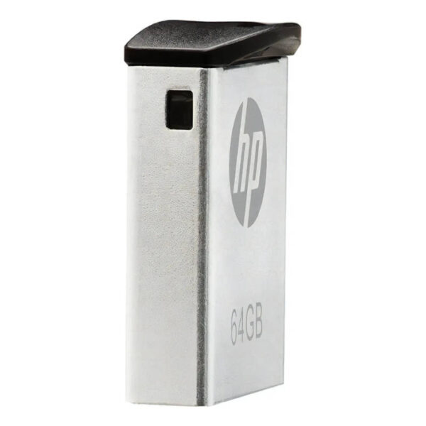 Pendrive 64GB HP v222w – USB 2.0 - vista lateral izquierda Pendrive 64GB HP v222w – USB 2.0 - vista lateral izquierda