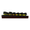 Teclado mecánico gamer Multilaser GK-500 - vista de perfil
