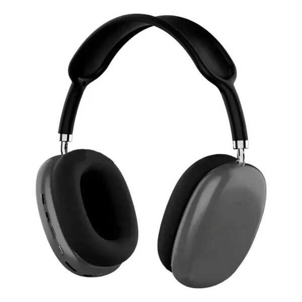 Auriculares vincha Bluetooth P9 Plus Max - imagen del dispositivo en negro