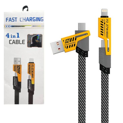 Cable Fast Charging 4 en 1