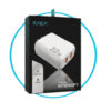 Cargador 220V Xaea Intensify – 2 USB + cable tipo C - caja