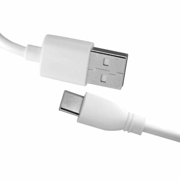 Cargador 220V Xaea Intensify – 2 USB + cable tipo C - puntas del cable Cargador 220V Xaea Intensify – 2 USB + cable tipo C - puntas del cable