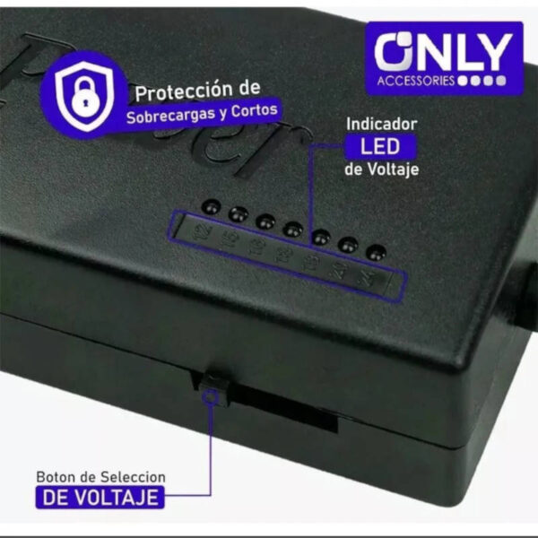 Cargador universal para notebook Only