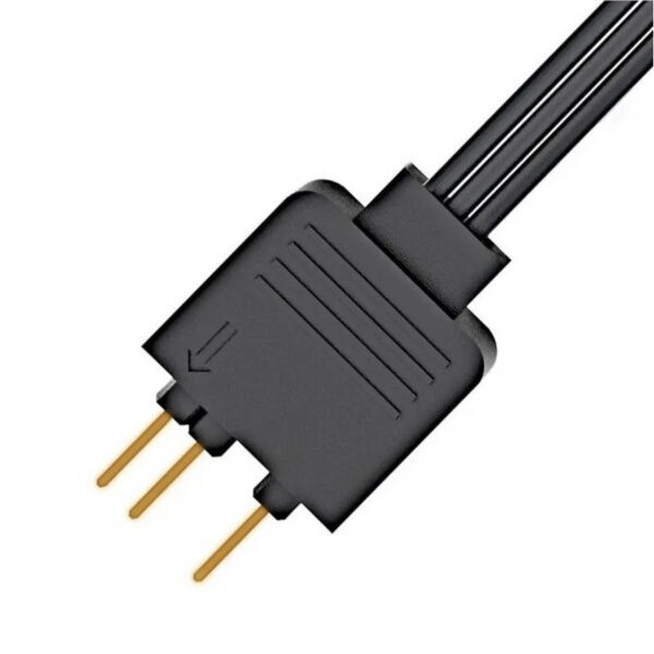Controlador manual LEDs ARGB Digital 5v 3pines SATA Id-Cooling - extremo 3 pines