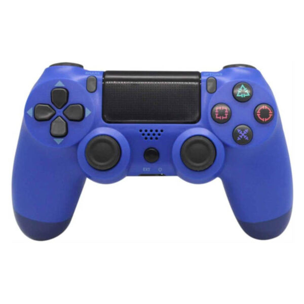 Joystick inalámbrico para PlayStation 4 (PS4) Doubleshock 4 - azul - vista frontal Joystick inalámbrico para PlayStation 4 (PS4) Doubleshock 4 - azul - vista frontal
