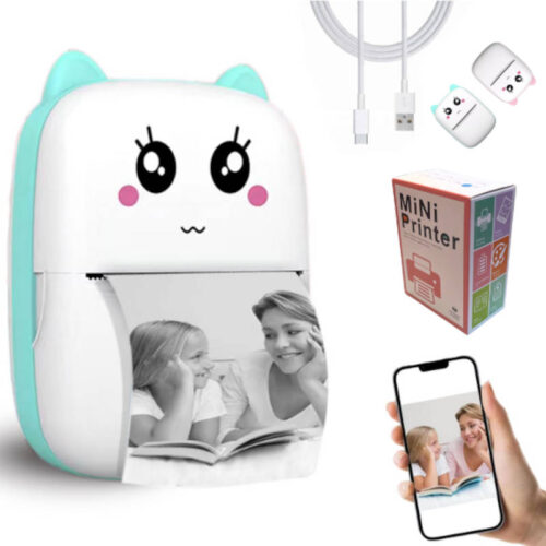 Mini impresora térmica portátil Bluetooth Mini Printer - imagen de presentación del producto