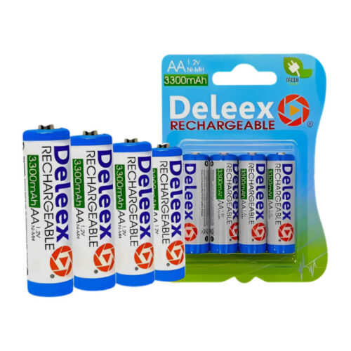 Pilas recargables AA Deleex X4 3300MAh