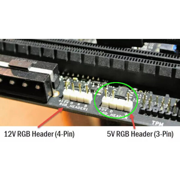 Cable splitter argb 5v 1 3 pines a 2 4 pines 30 cm - conector 3 pines apto