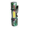 Mini linterna recargable LED luz frontal y lateral camuflada - vista lateral