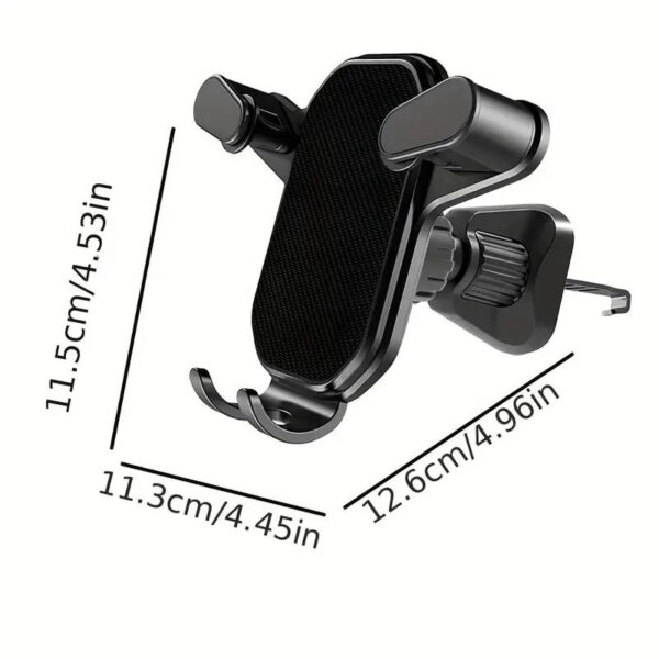 Soporte de celular para auto Air Outlet Car RT-601 - medidas