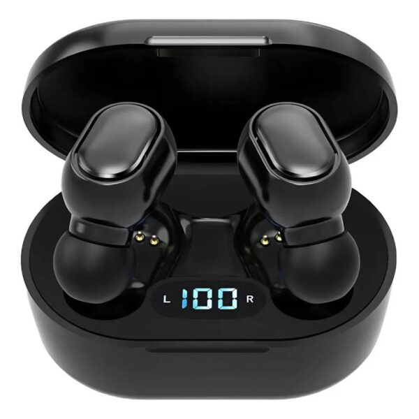 Auriculares inalámbricos E7S con estuche de carga - auriculares en estuche de carga apagado