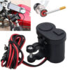 Cargador para moto con USB AJ-S02 - uso como cargador y como encendedor