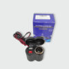 Cargador para moto con USB AJ-S02 - vista de frente mejorado