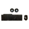 Combo 3 en 1 Sentey mouse + teclado + parlantes - contenido del combo