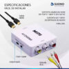 Conversor AV a HDTV (RCA a HDMI) Suono - instalación