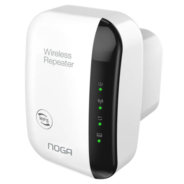 Repetidor Wifi Wireless Noga NGA-REP3 - vista lateral derecha Repetidor Wifi Wireless Noga NGA-REP3 - vista lateral derecha