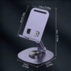 Soporte para celular de escritorio aluminio K72