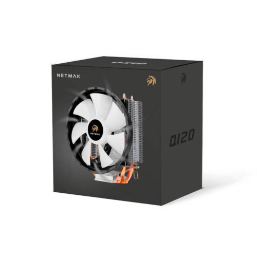 Cooler para computadora Netmak NM-Q120 120x120x25mm - caja